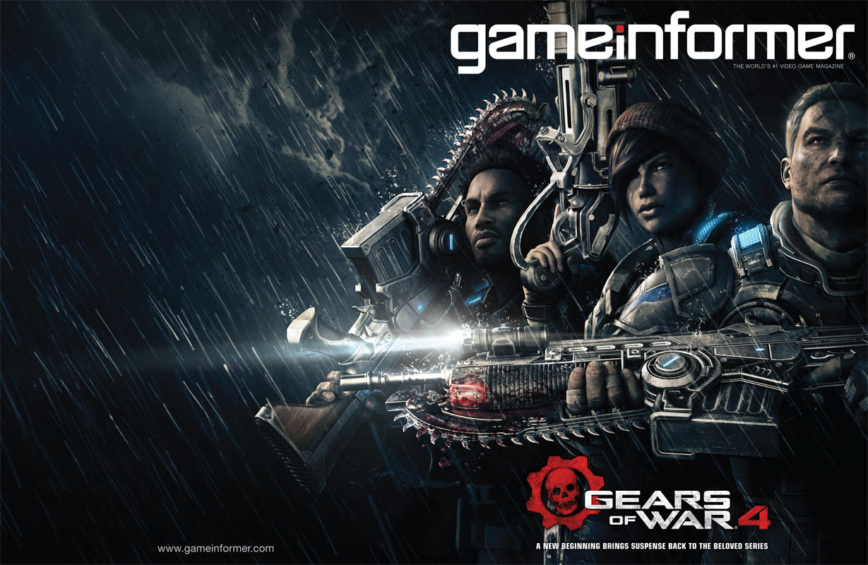 Gears of War 4 Game Informer April Cover