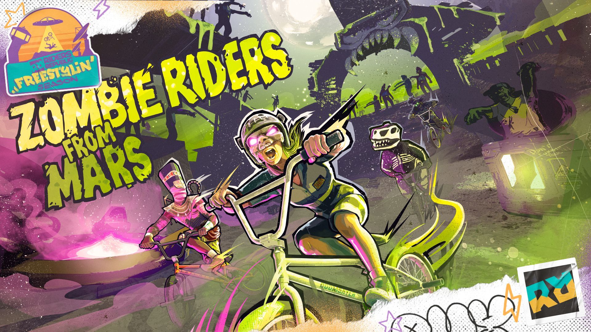 Ya inició la segunda parte de la temporada 4 de Riders Republic; esto ...