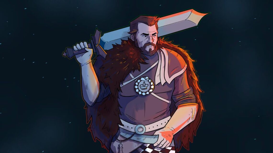 Arte promocional de The Ouroboros King, juego gratis de Epic Games Store