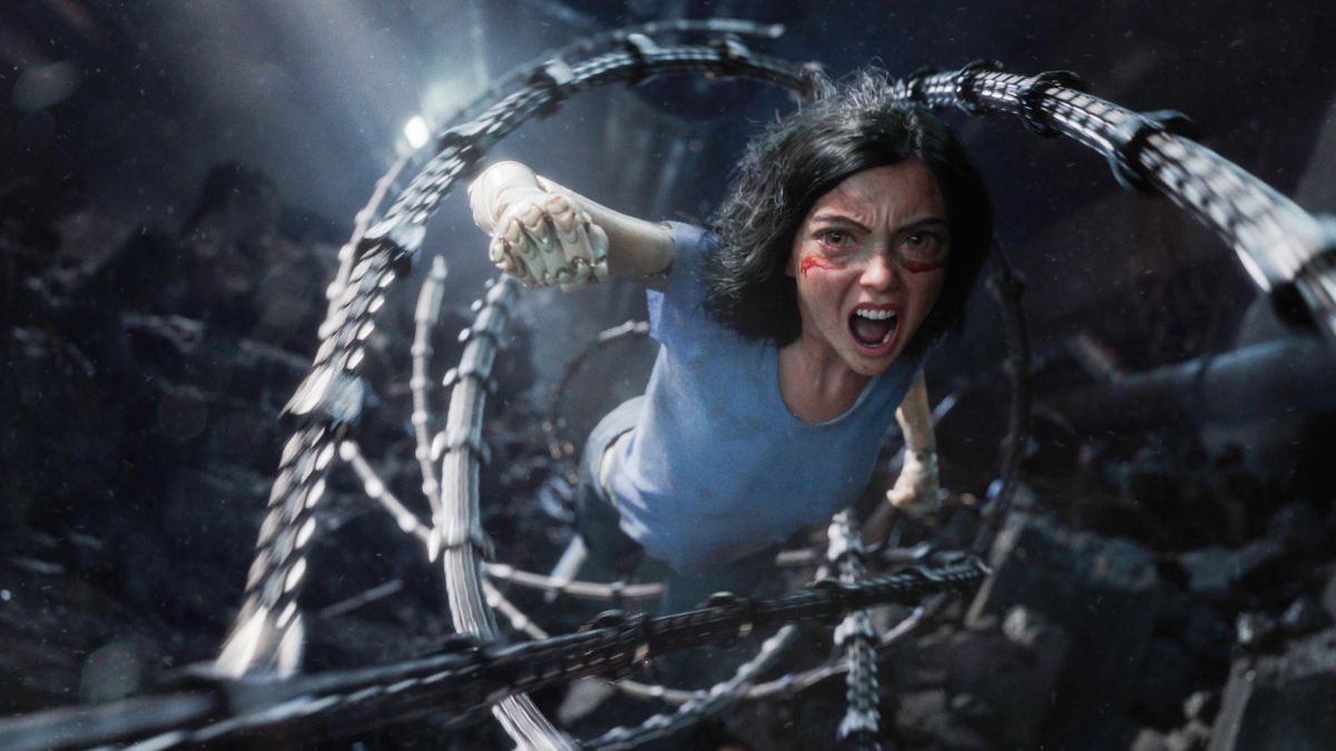 Escenas y personajes de Alita: Battle Angel disponible en Disney Plus