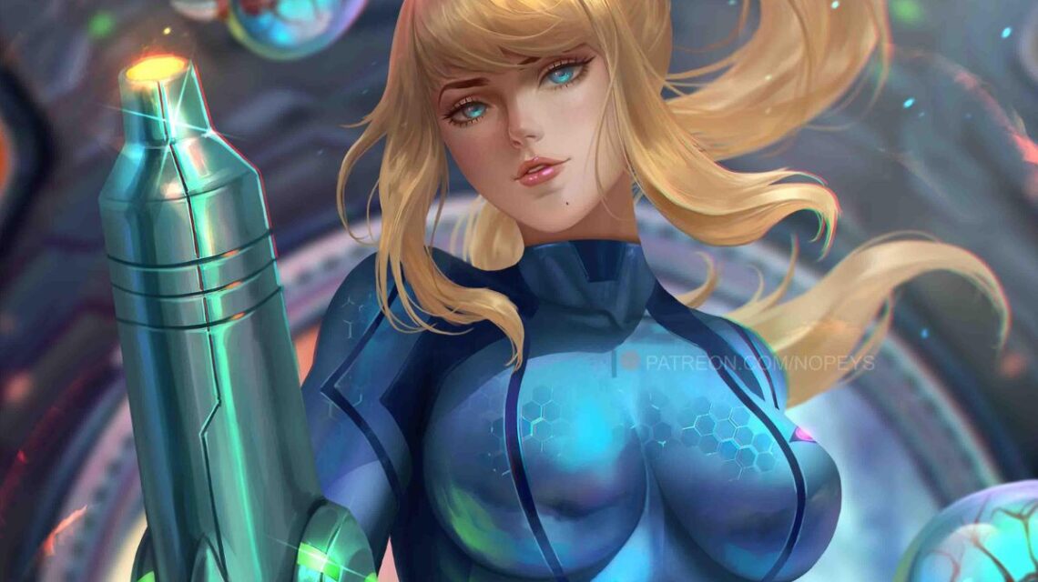 Cosplay de Samus Aran inspirado en Metroid realizado por Hendo Art