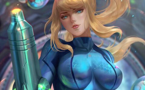 Cosplay de Samus Aran inspirado en Metroid realizado por Hendo Art