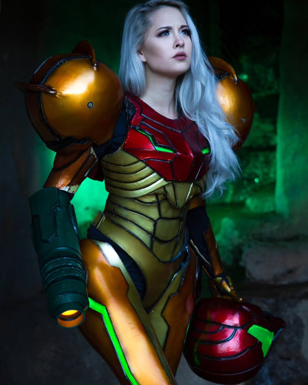 Cosplay de Samus Aran inspirado en Metroid realizado por Hendo Art