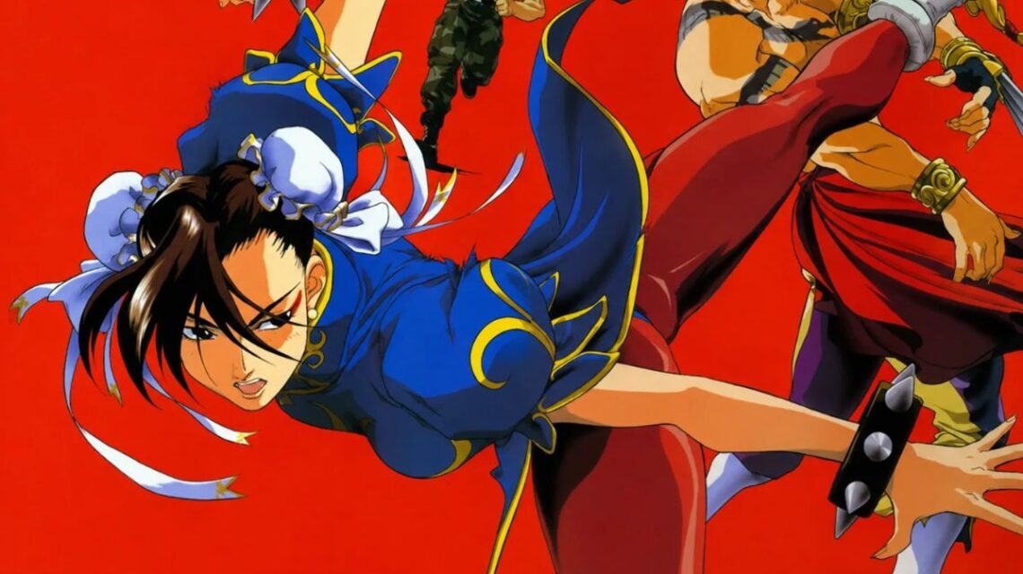 ChunLi de Street Fighter anime de capcom
