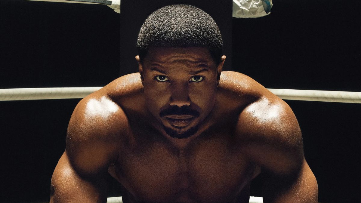 Michael B. Jordan como Adonis Creed en una escena de Creed 3.