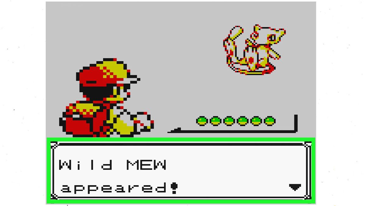 Mew el Pokémon secreto que fue añadido al juego durante el desarrollo de Pokémon