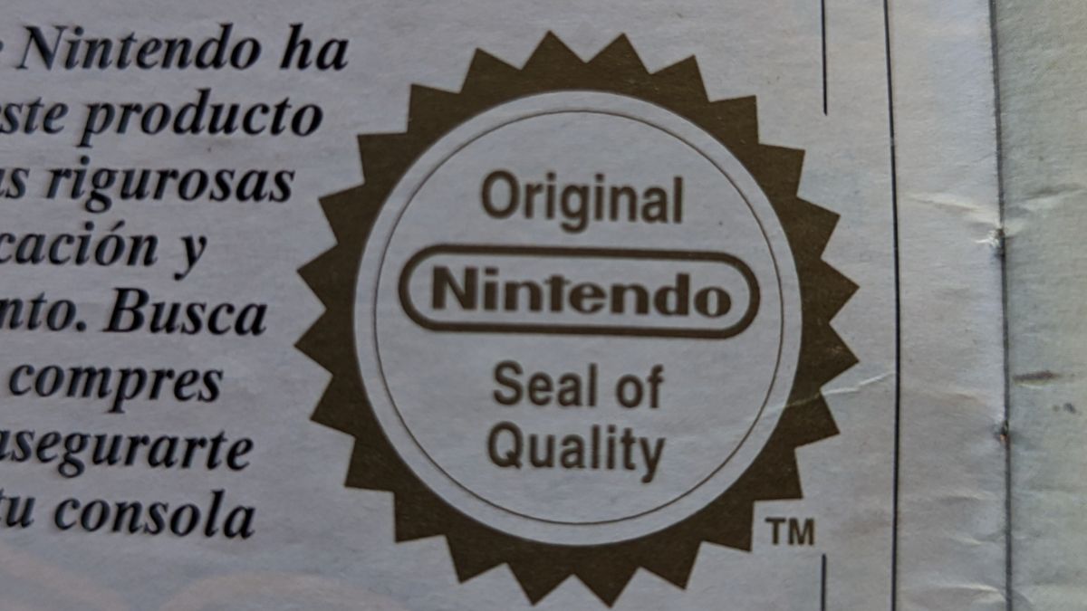 Nintendo Seal of Quality utilizado por Nintendo para garantizar la calidad de los juegos de NES