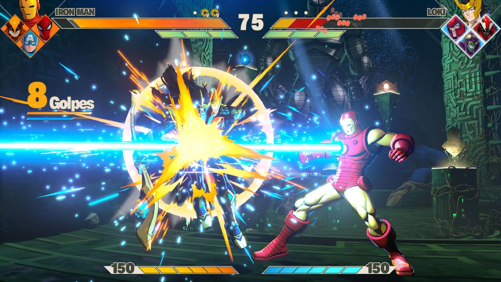 Marvel Tōkon: Fighting Souls lleva a los personajes de Marvel al estilo de los juegos de peleas de Arc System Works.